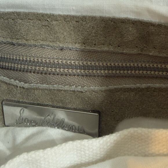 Sam Edelman Women’s Beaded Shoulder Bag – Multicolor Geometric Chic Boho - Picture 12 of 15